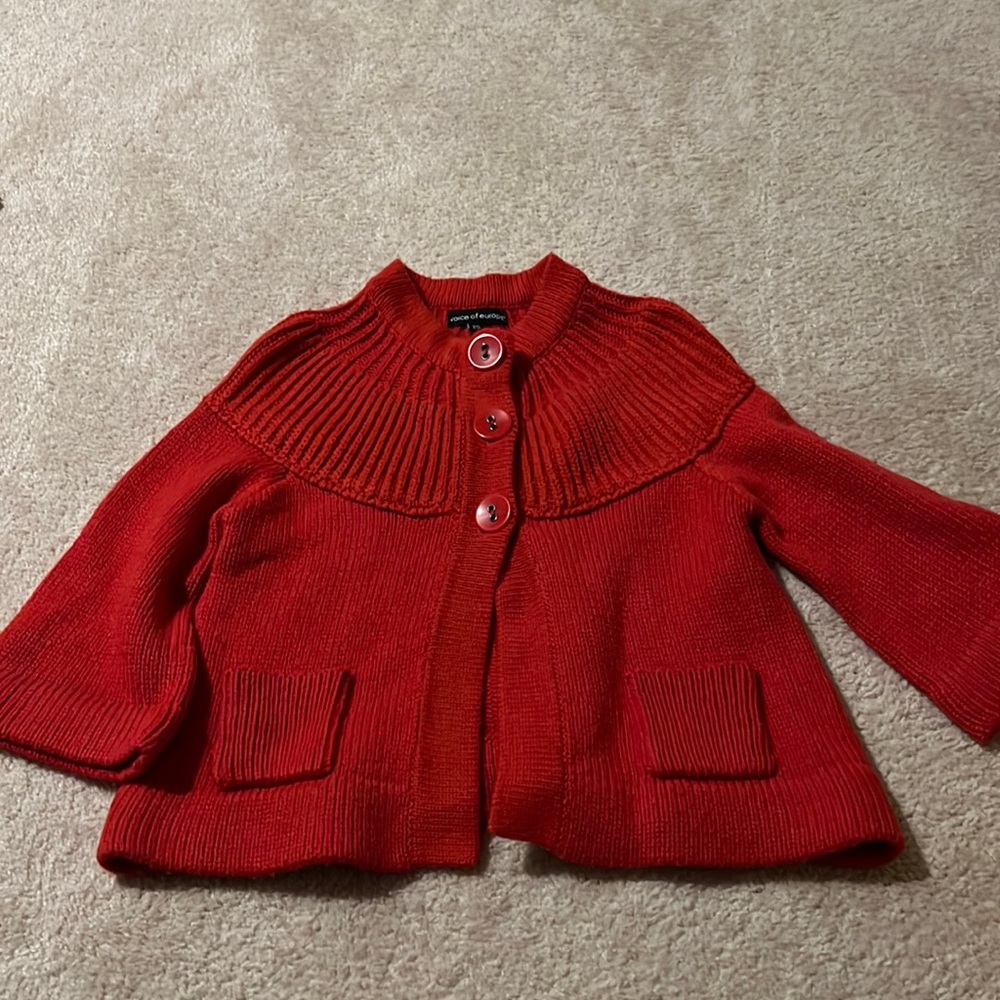 Voice of Europe cardigan.